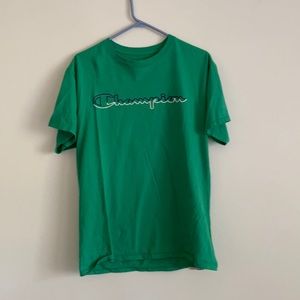 Champion green TShirt